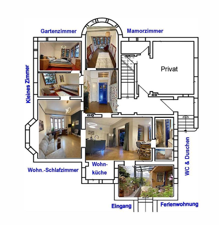 Blaues Haus Apartment *